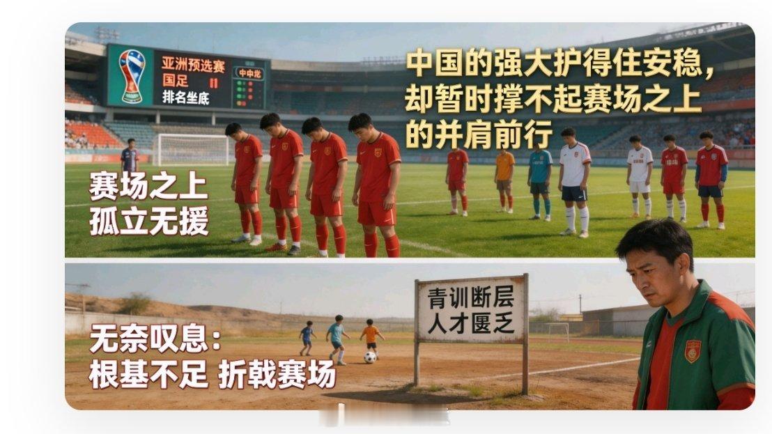 老外也疑惑中国为什么不参加世界杯【祖国的强大护得住安稳，却暂时撑不起赛场之上的并