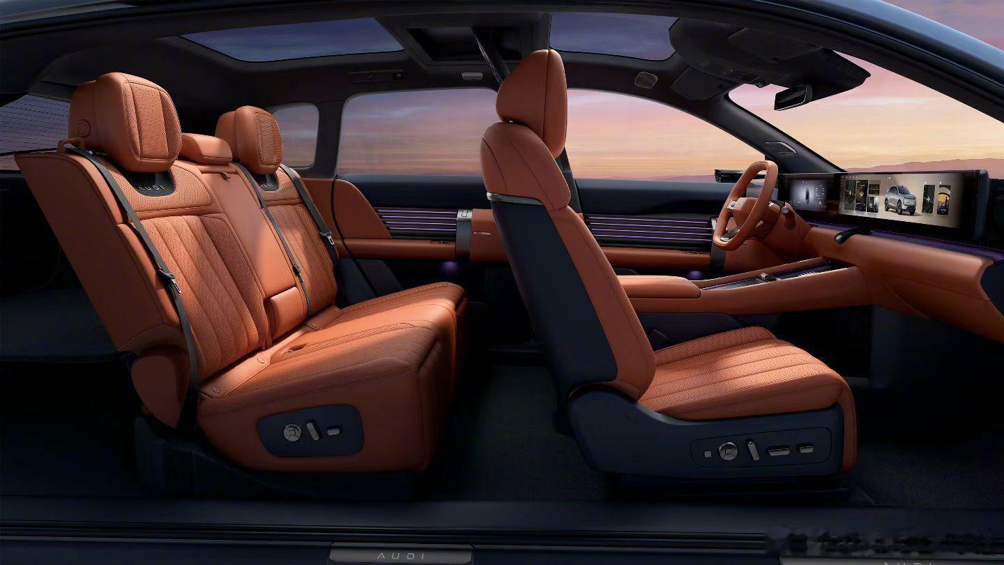 北京车展奥迪E7X那张床出圈了 字母AUDI E7X内饰是不是首次公布？看起来和