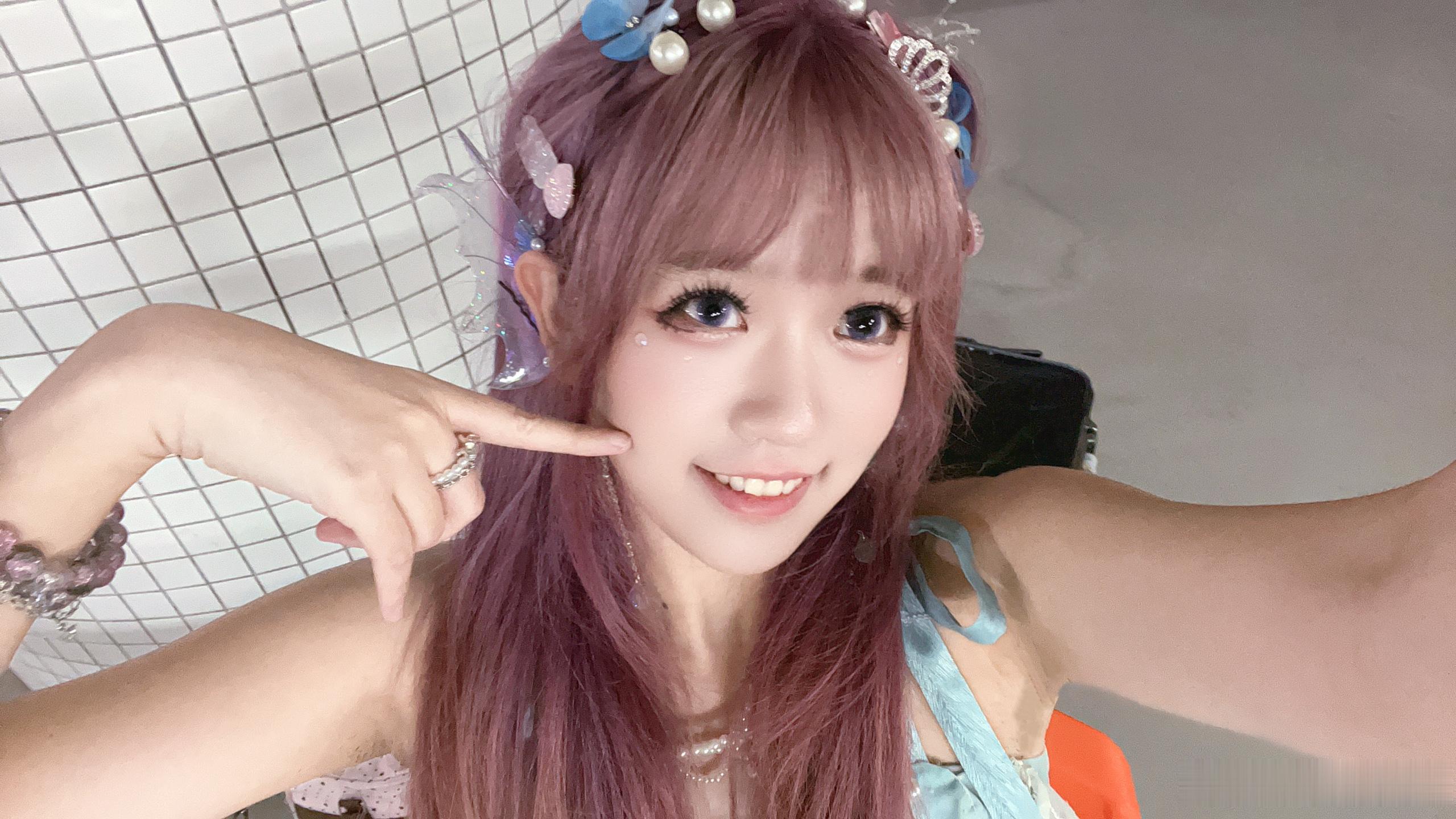 请看这个新新人鱼🧜🏻‍♀️Live終わった{(>__