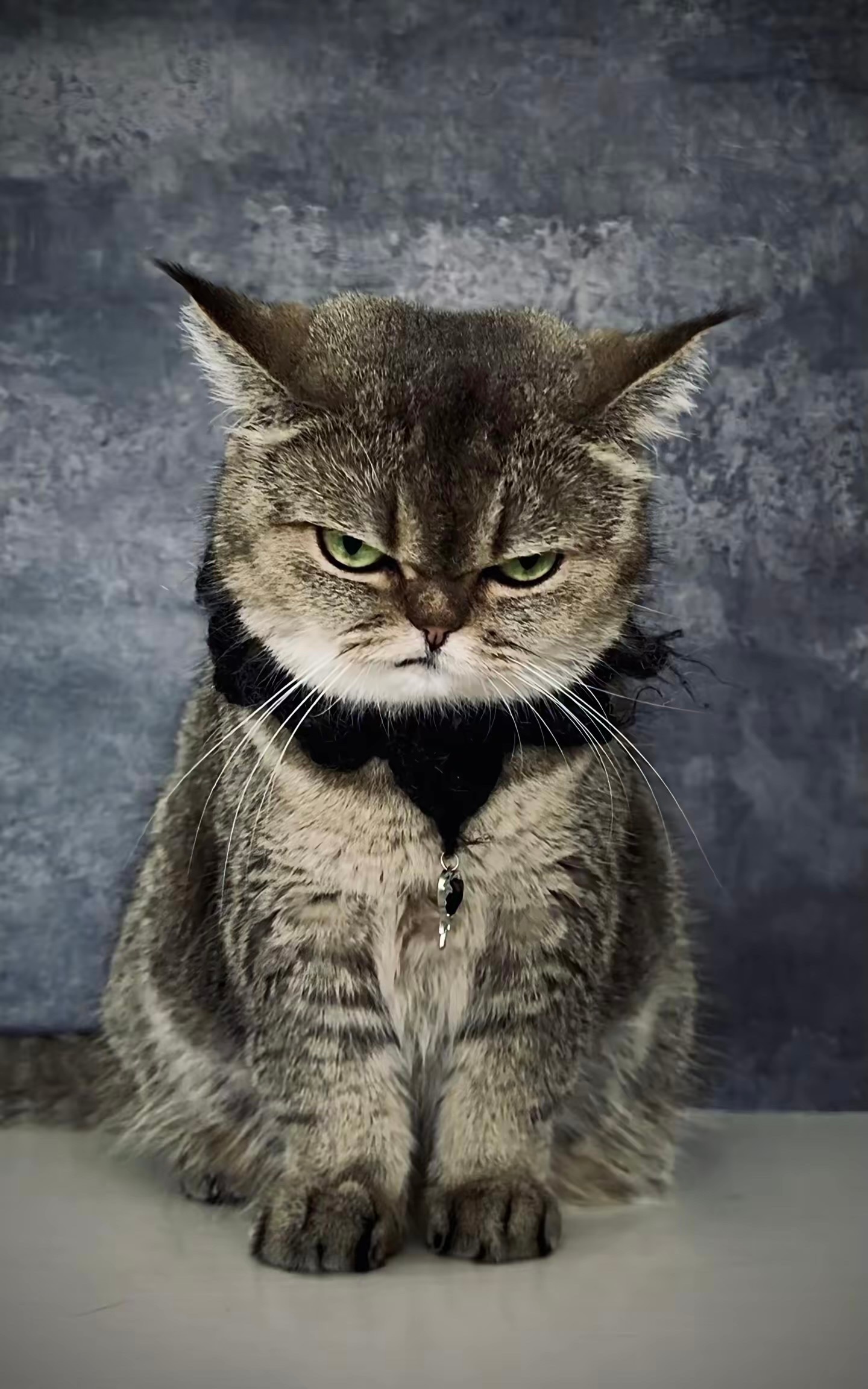 猫咪是不是生气了