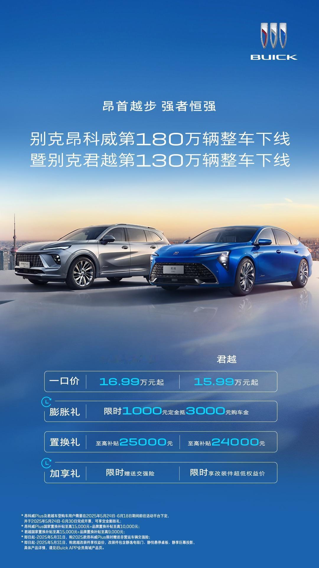 君越与昂科威共创销量高光，背后逻辑值得深究
许多品牌在更新速度与技术升级中摇摆不
