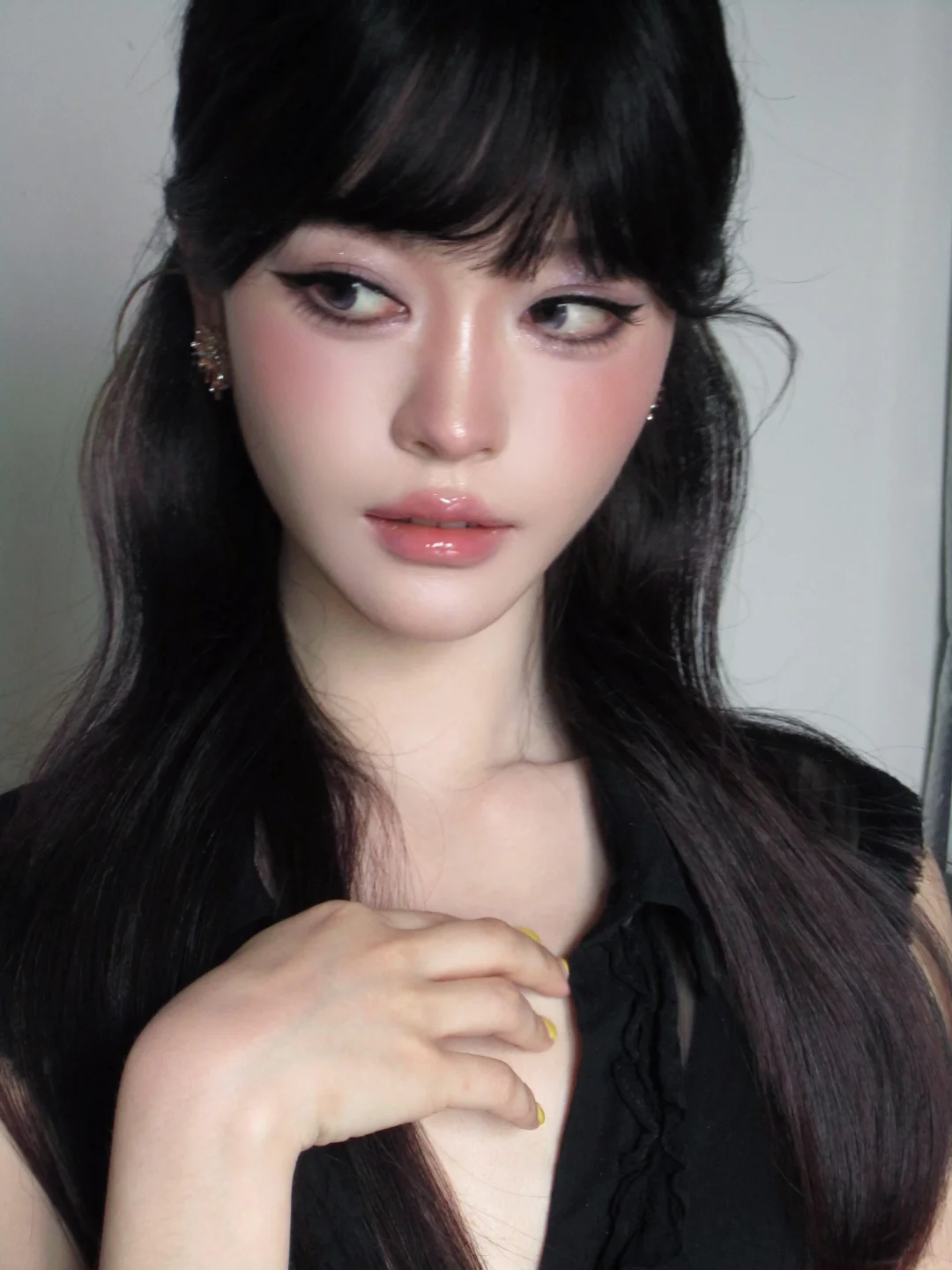 太原约妆｜怎么会有这么美的脸！🖤