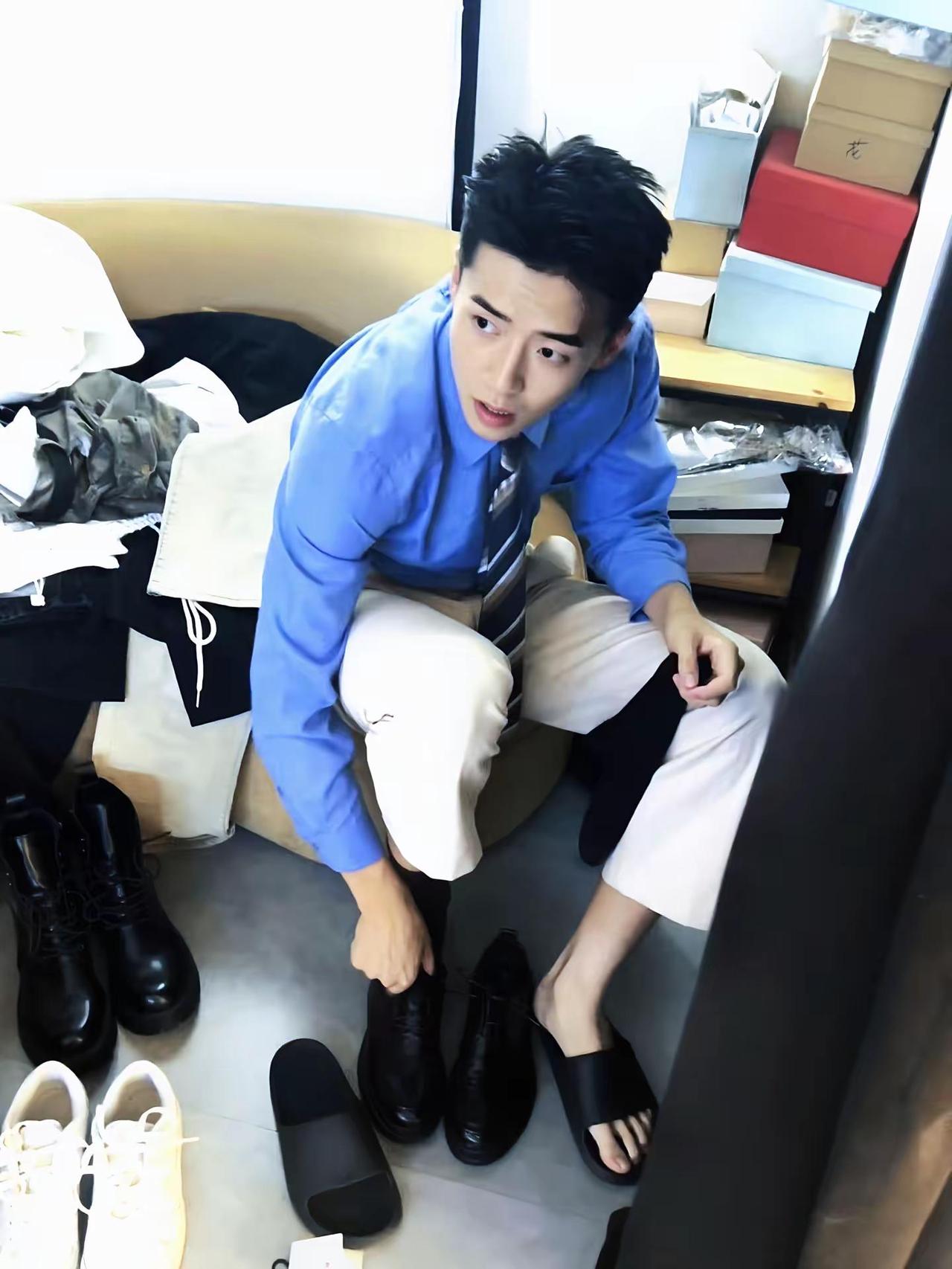 跨年怎么过？正装皮鞋 穿搭 帅哥