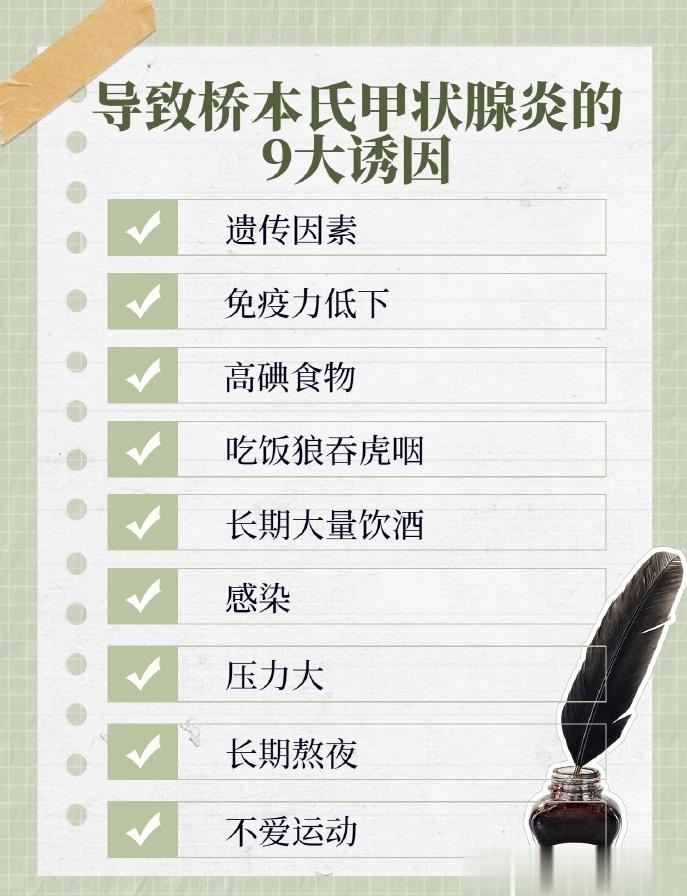 桥本氏甲状腺炎，有啥症状？这回一次说清楚了！桥本氏甲状腺炎，简称桥本病，临床很常