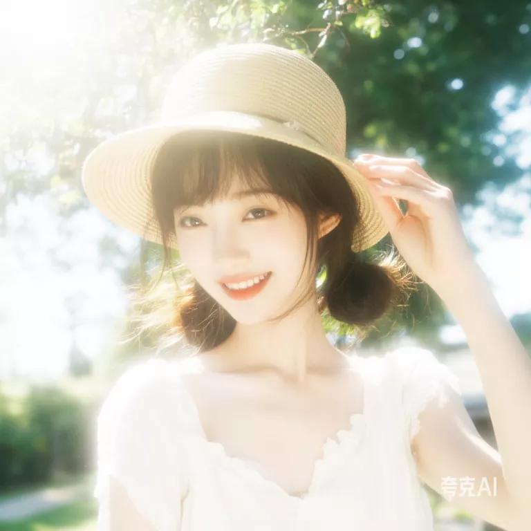 夏日甜美穿搭，草帽与微笑的完美结合🌞清凉甜美穿搭 明媚夏日穿搭 夏的小清新穿搭