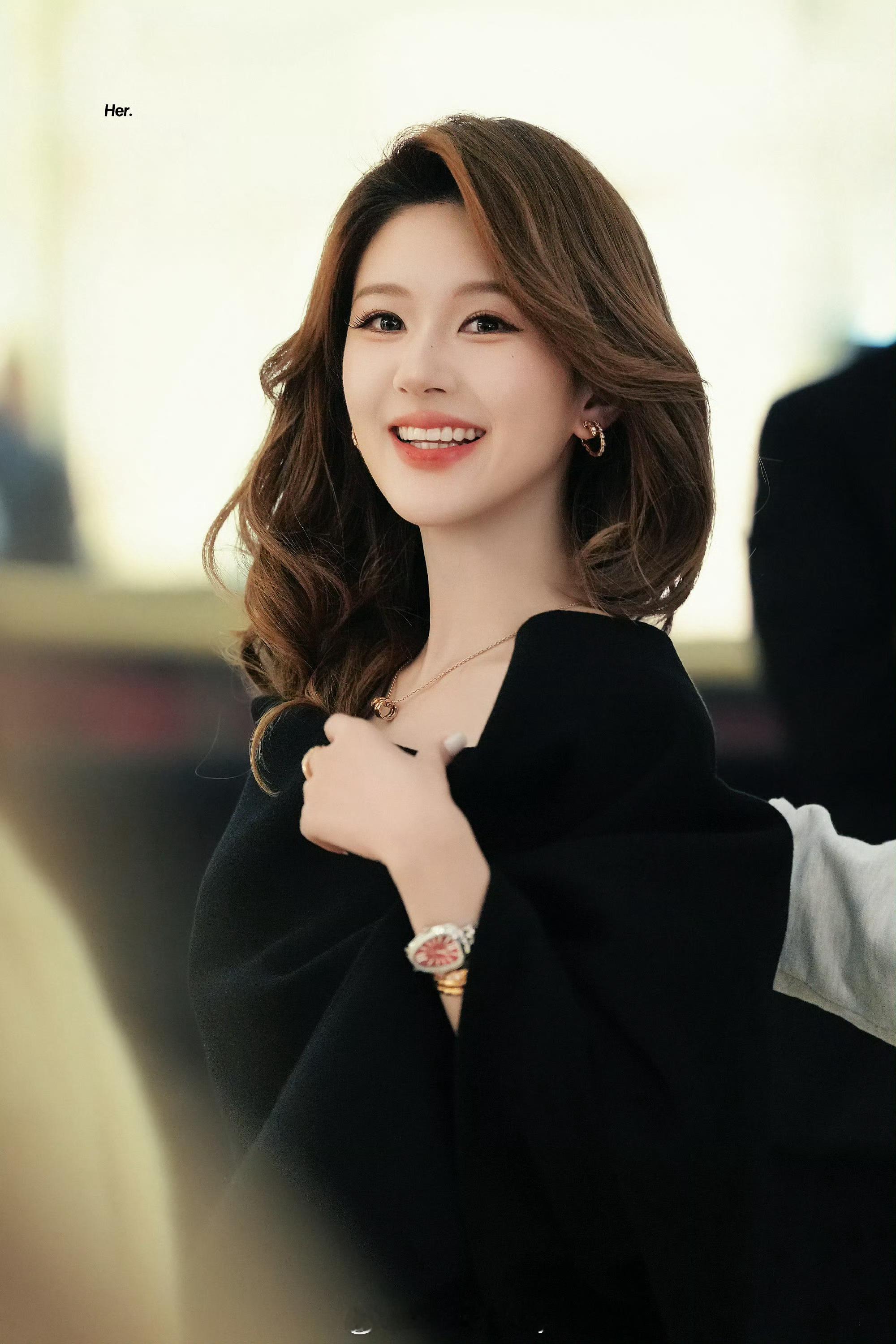 赵露思今日宝格丽活动路透，太美啦 