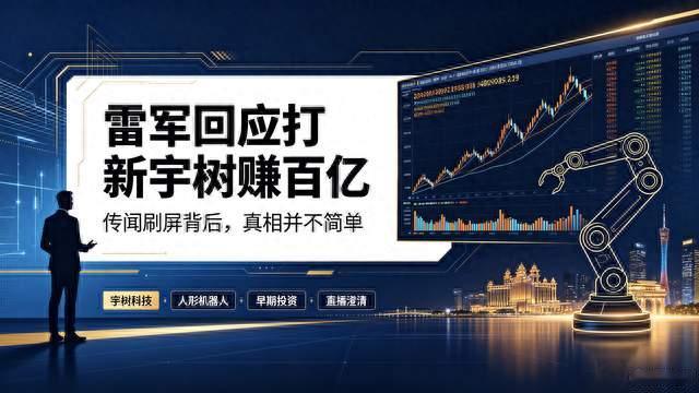 雷军直播辟谣！网传打新宇树赚百亿，真相一句话讲清