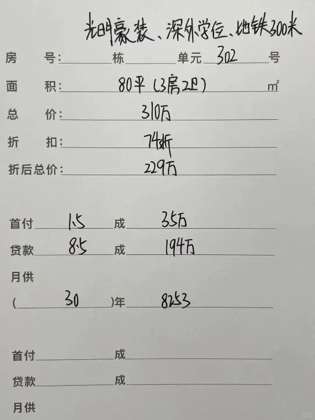 被光明229万的3房2卫刷屏了 原本以为这个总