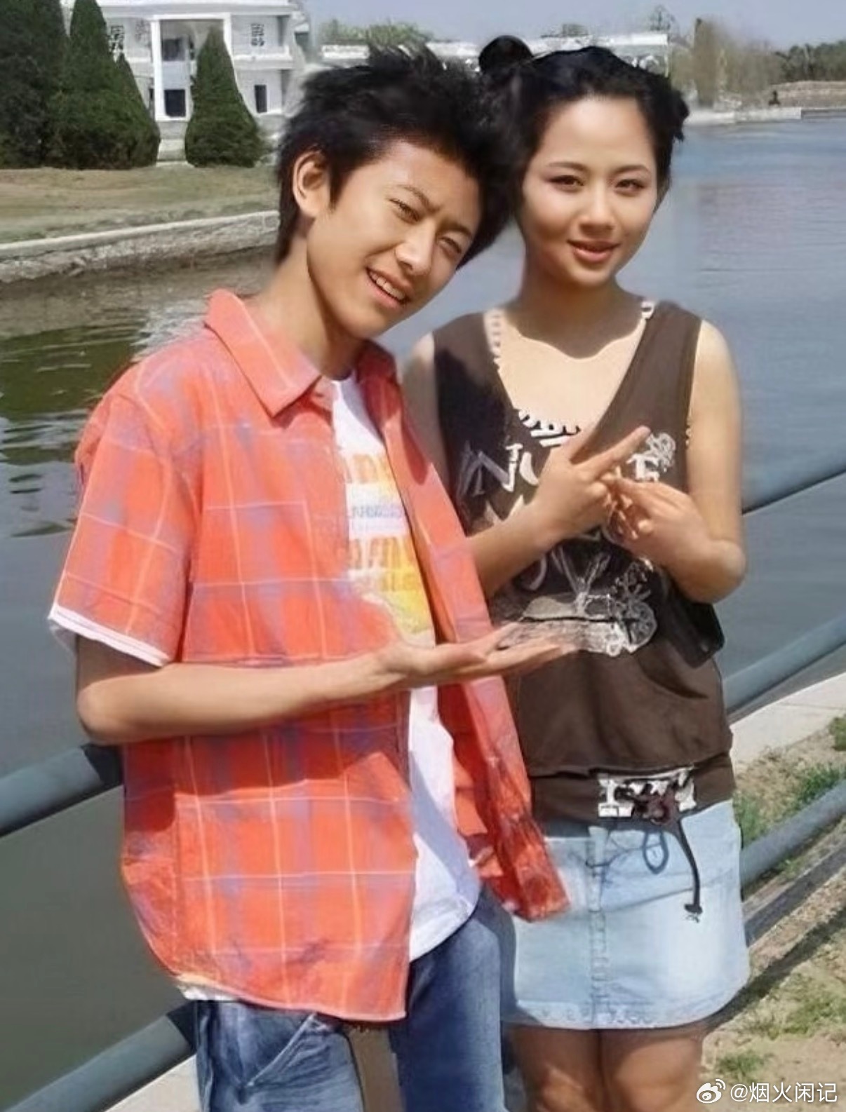 杨紫张一山22年友情从夏雪刘星的少年片场，到如今各自在演员路上闪闪发光，一晃整整