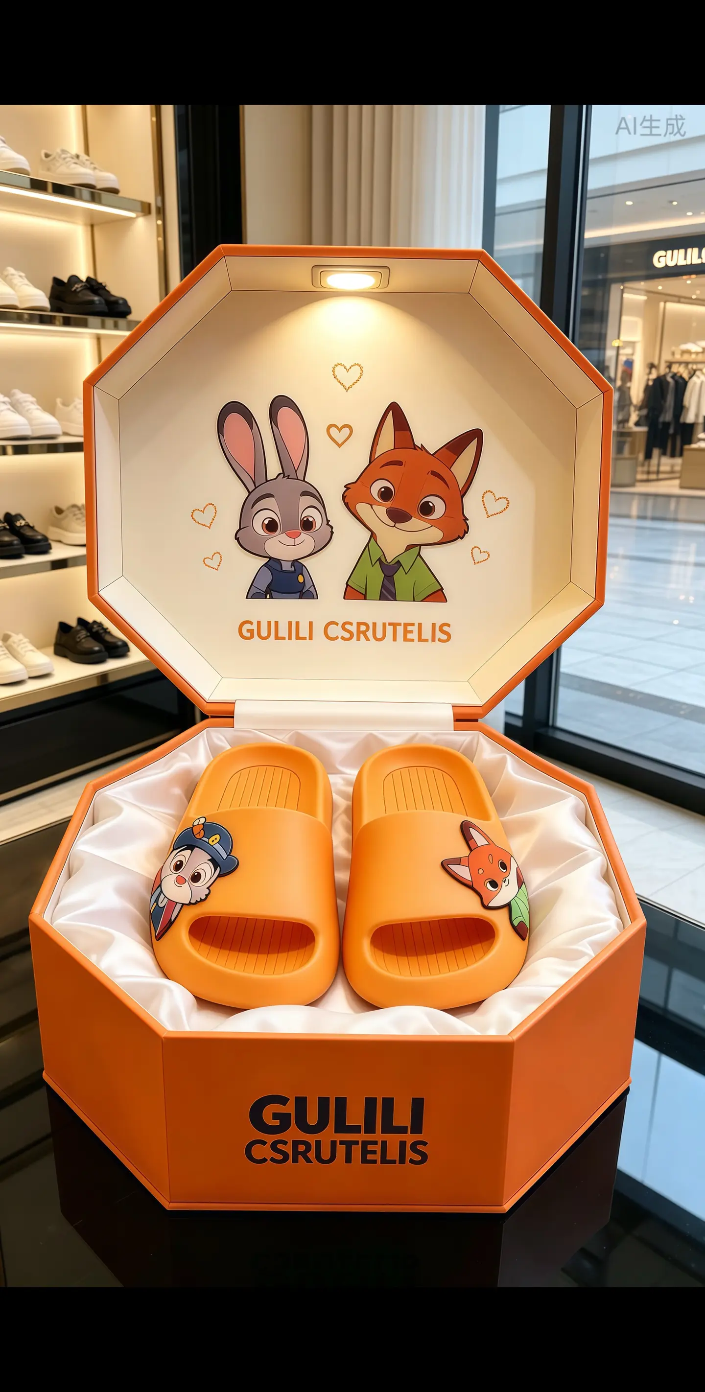 亲子拖鞋洗澡拖鞋 儿童拖鞋卡通拖鞋 朱迪尼克