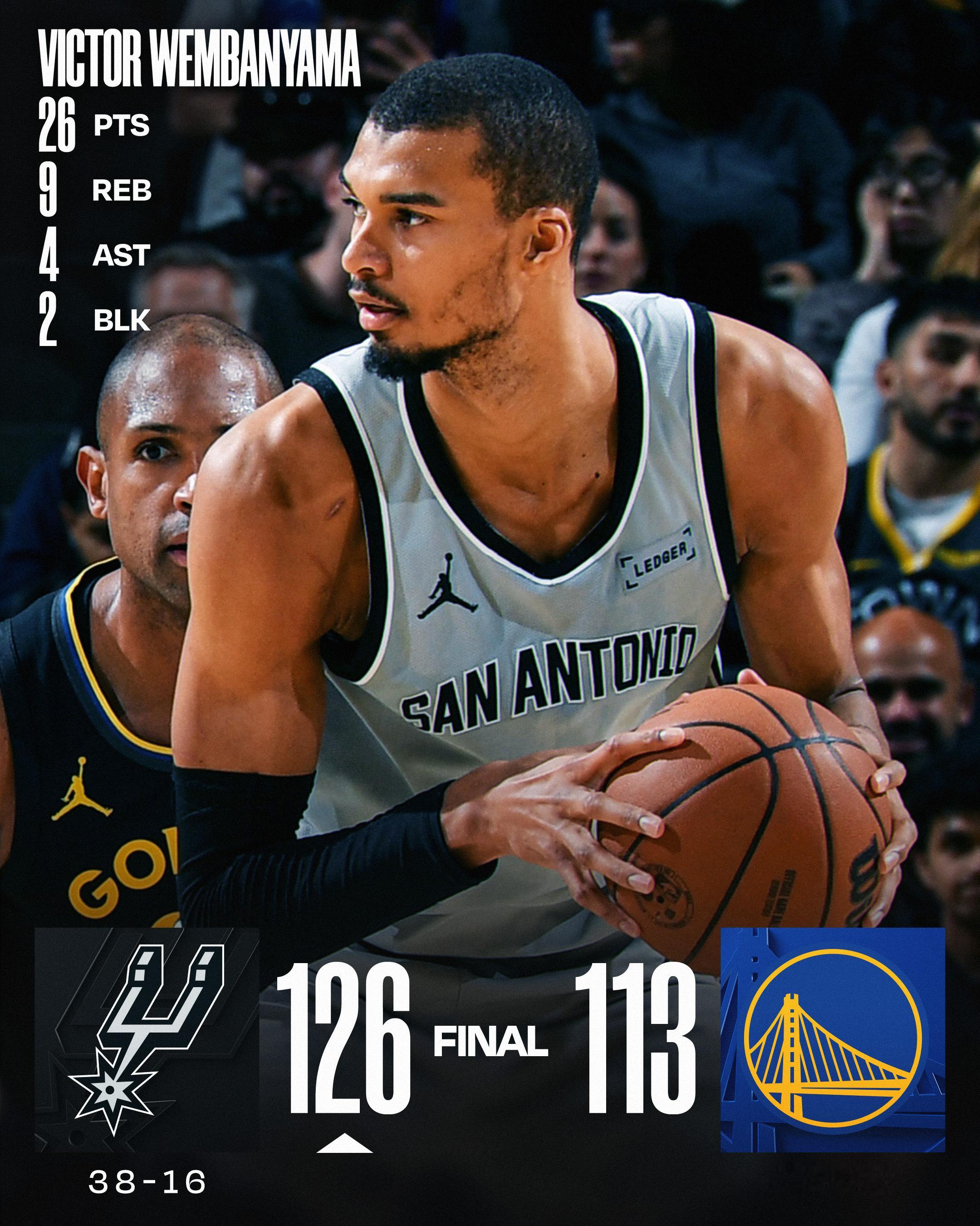 马刺彻底崛起了。NBA