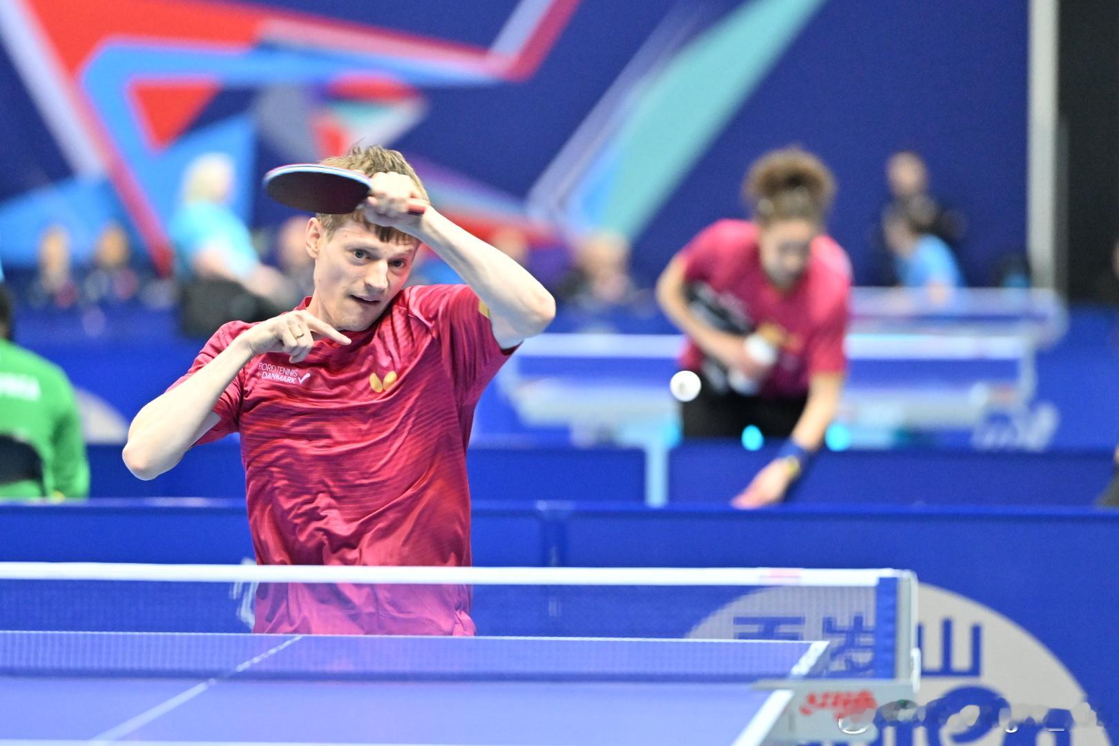 伦敦世乒赛团体赛 男子团体小组赛🇩🇰丹麦 3-0 墨西哥🇲🇽林德、格罗特