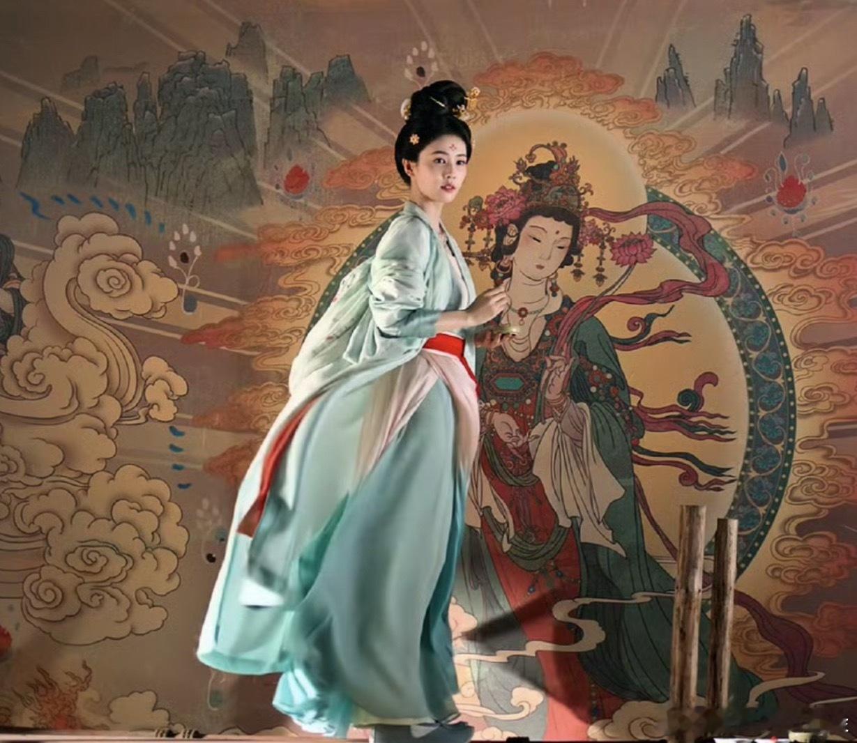 莫离白鹿这个镜头随便截图都很美 