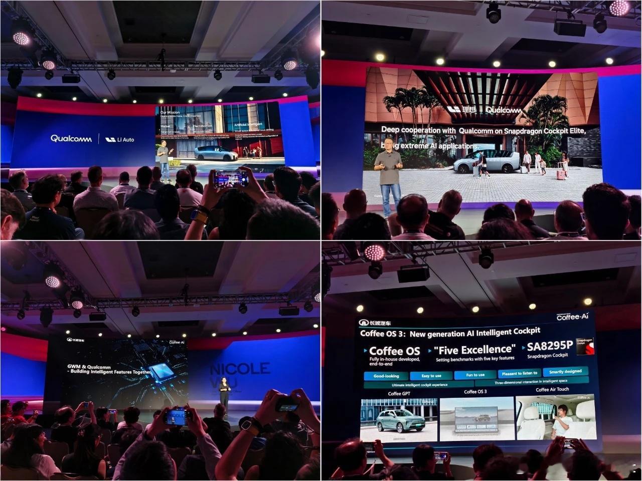 高通骁龙峰会，长城展示了自己的Coffee OS进化成果，全球化的目标，持续迭代