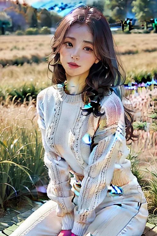 麦田间的灵动精灵，乡村少女的纯美画卷（散文）




麦田间的灵动精灵，乡村少女