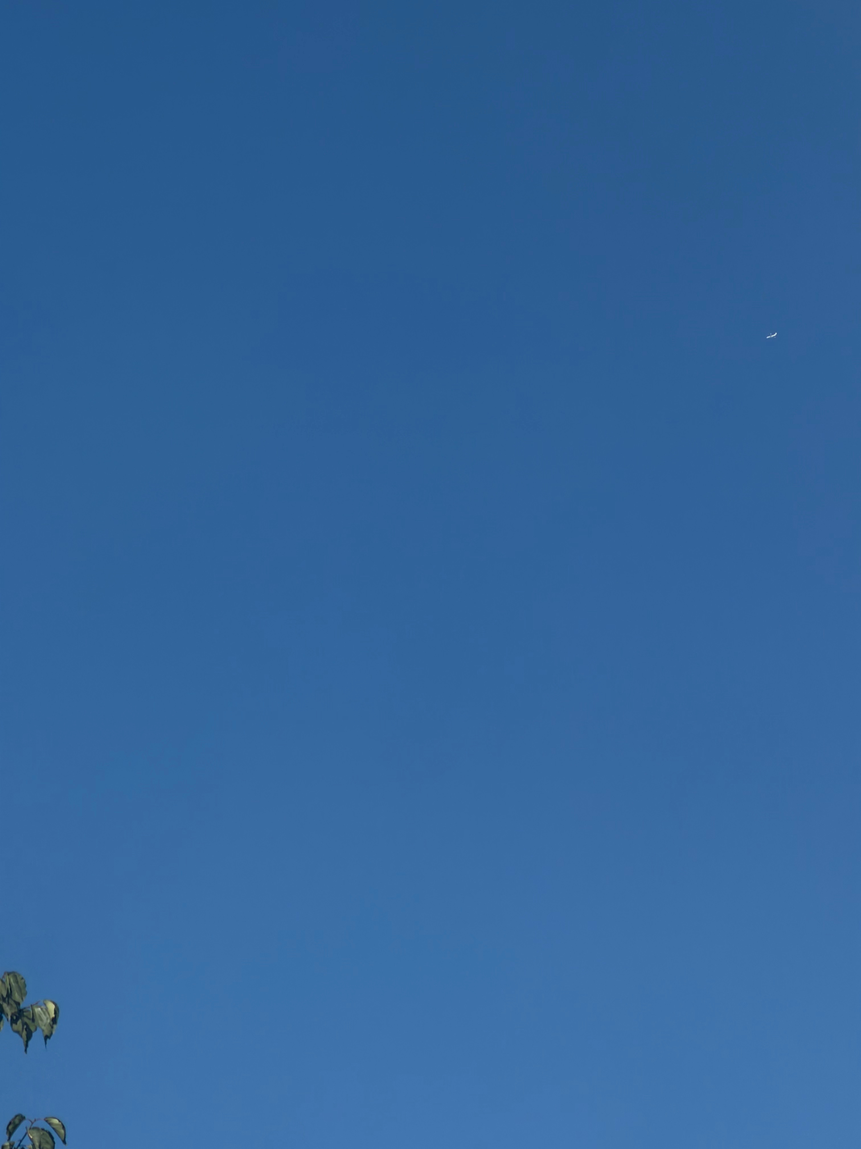 天空这个蓝～真正的蓝 