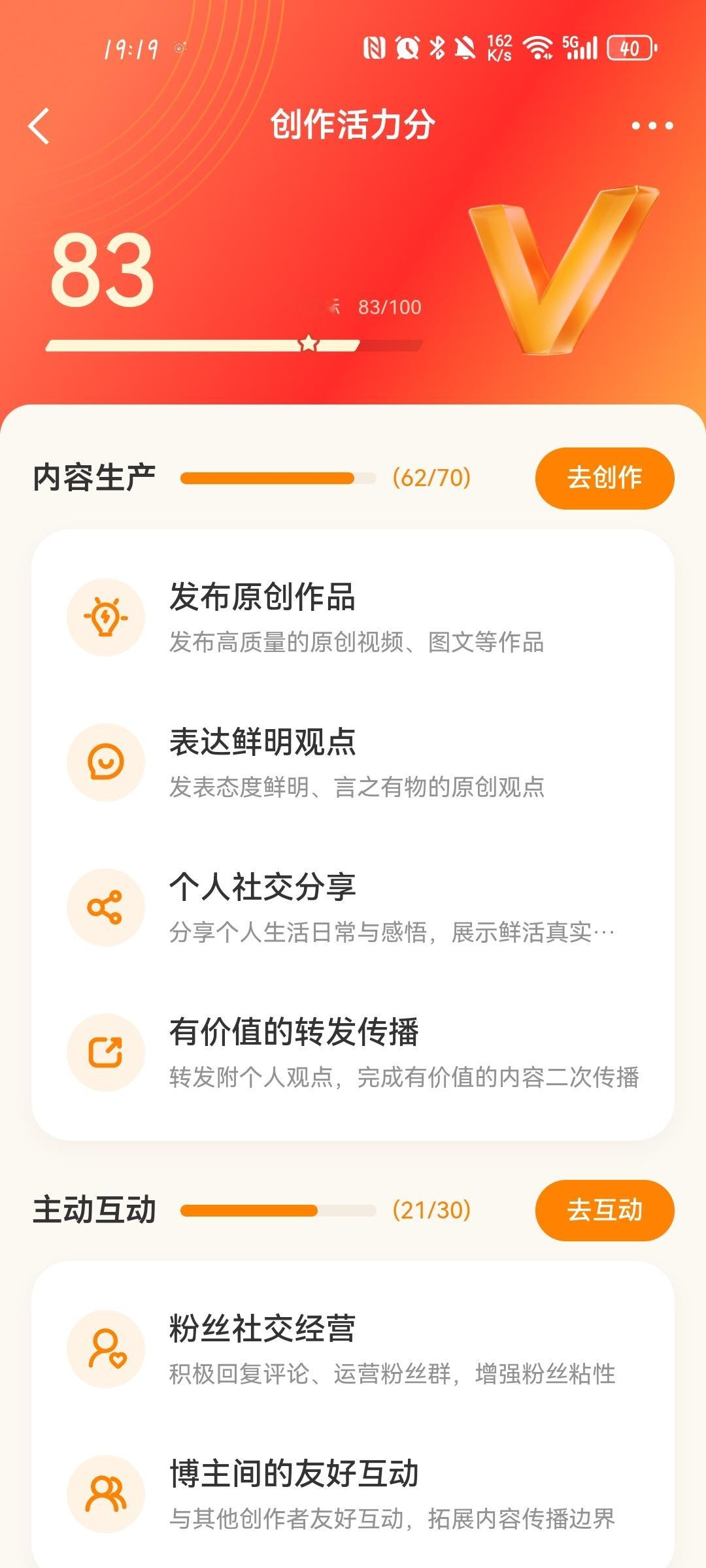 我一天天发这么多微博你给我83创作分微博你是不是要死了