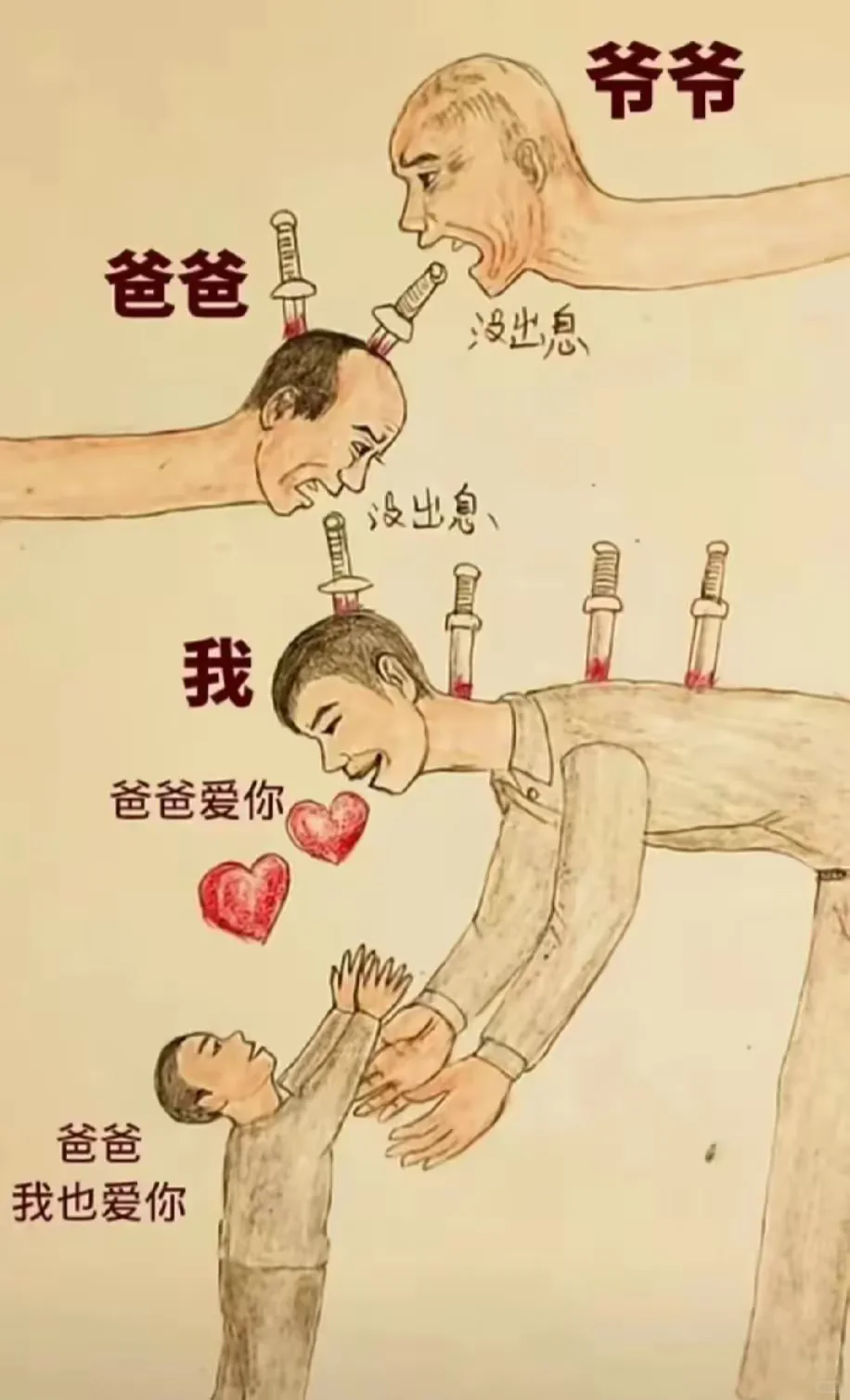 惊人的父子定律 1. 父亲越鼓励，儿子越有创造力。爹地的每一句“再试试...