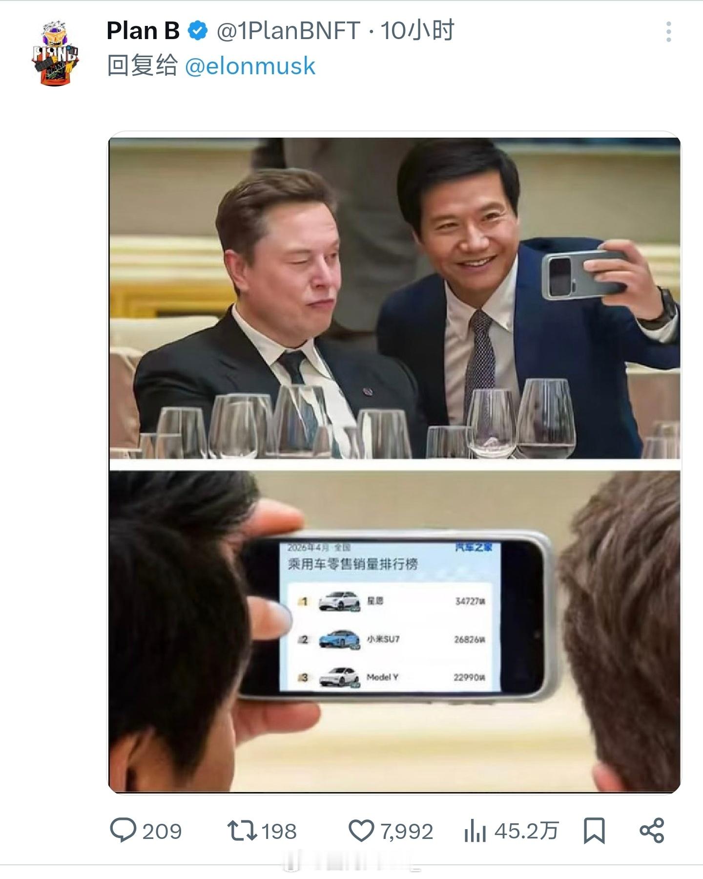 网友们太能整活了，刷屏马斯克评论区‘他们太棒了’原来用车造车，是会被全世界看到的