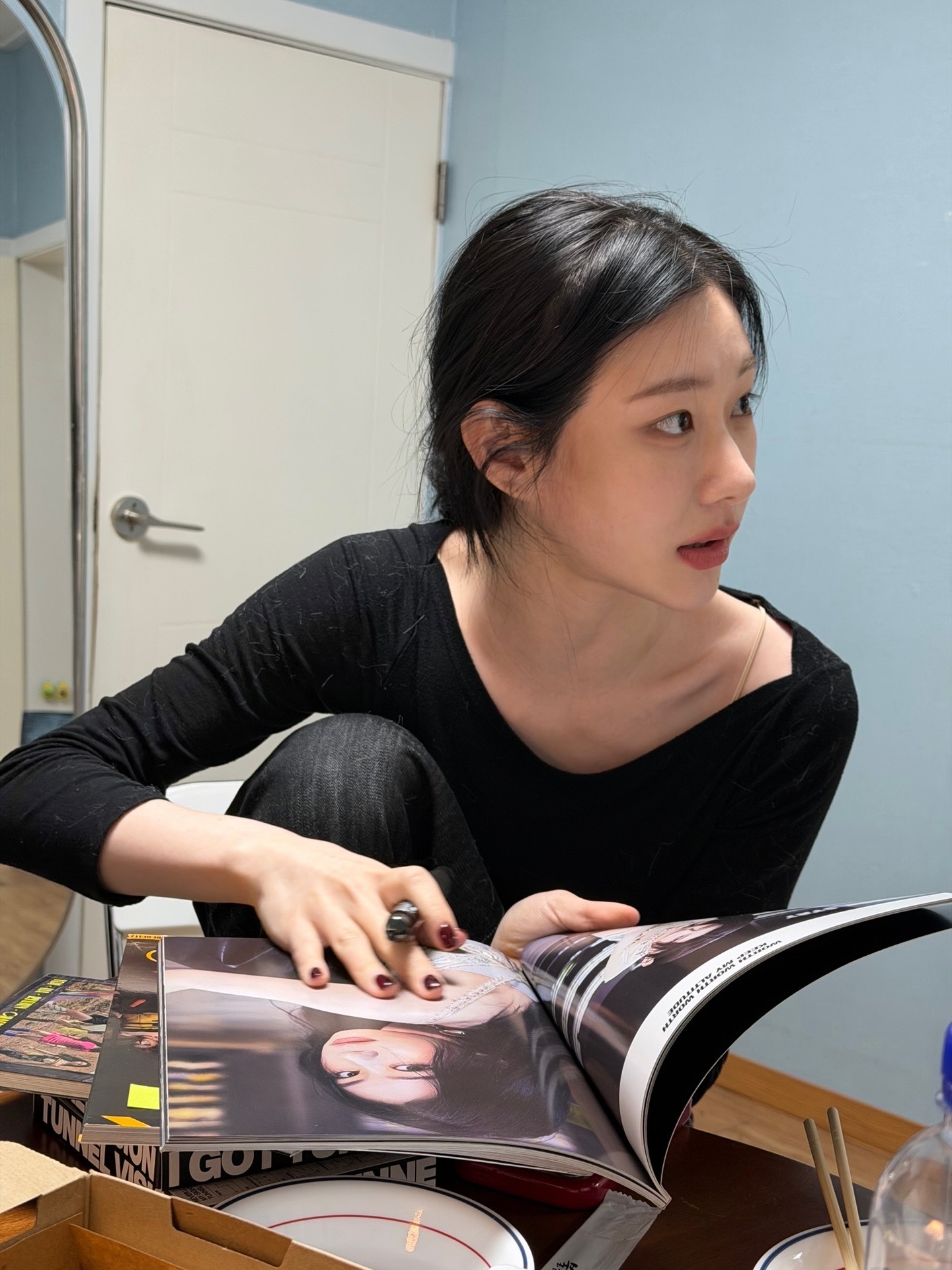 李彩领日常zip很生动很美 