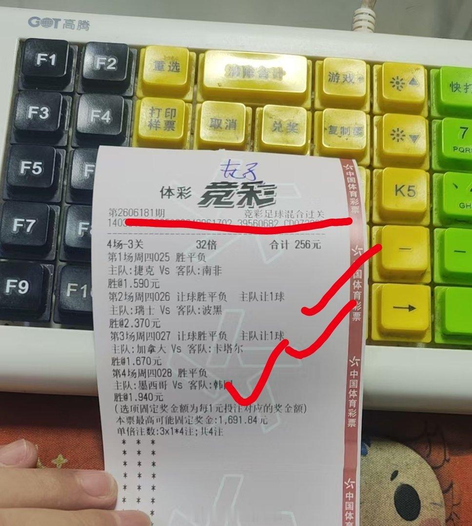 不猜比分，还是很好中的墨西哥vs韩国、加拿大6比0卡塔尔