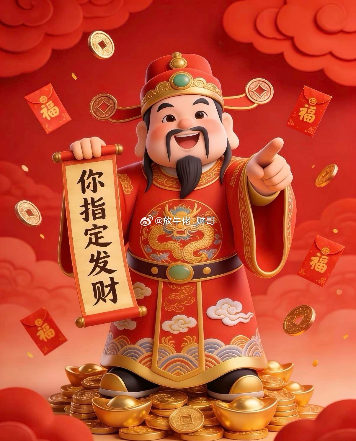 养铁了养铁了！！！我发现多数人都只喜欢白P，连每天一个赞都不舍得给财哥点下……光