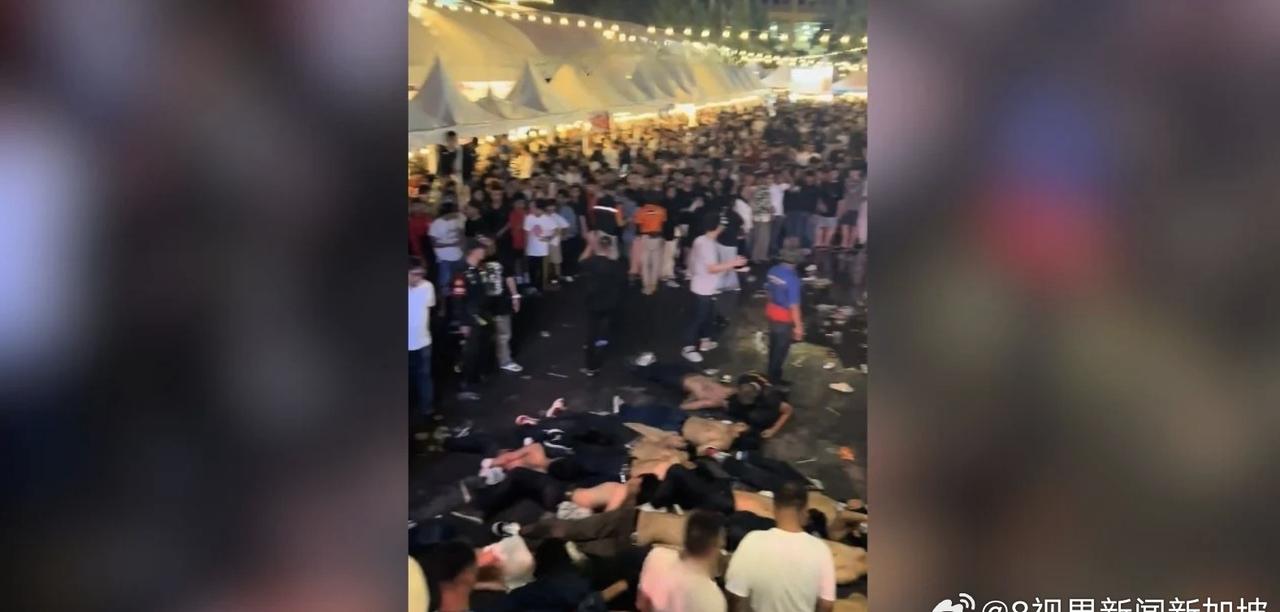 【泰国大学音乐会爆发持刀斗殴 至少五人被刺伤】泰国曼谷一所大学的音乐会上发生持刀