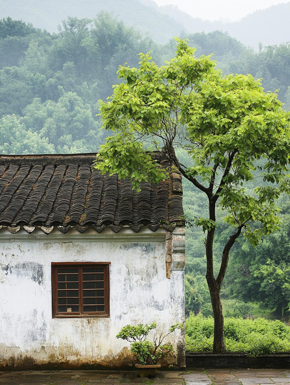 安得此山间，何人到白云不知深树里，还住几人家。#遇见艺术# ​​​
