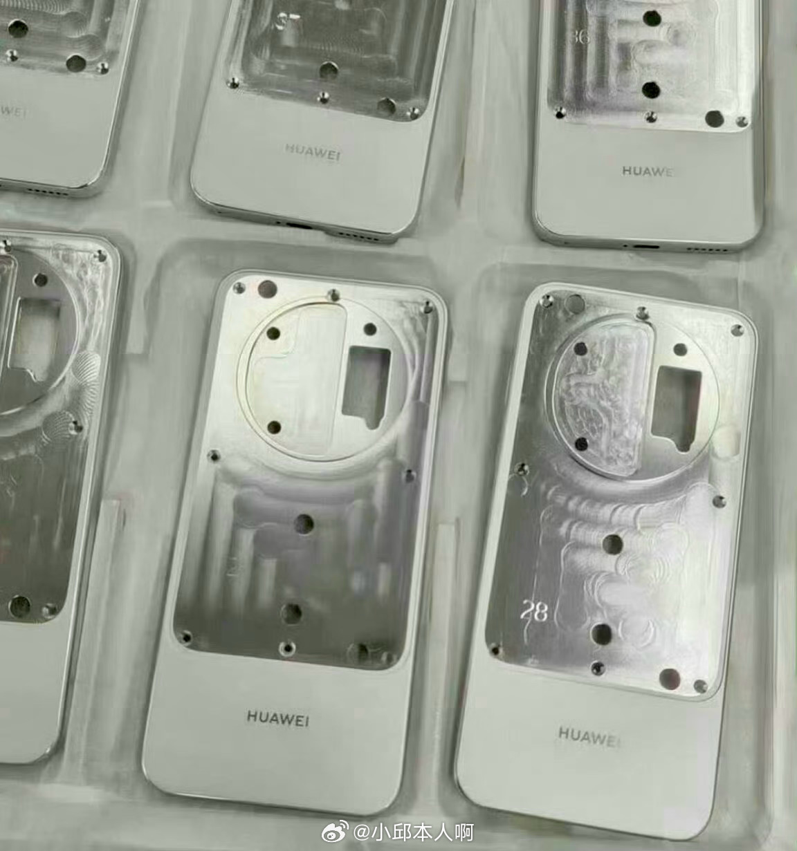 华为Mate90系列影像配置华为Mate90系列最新谍照来了！模具、渲染图、产线