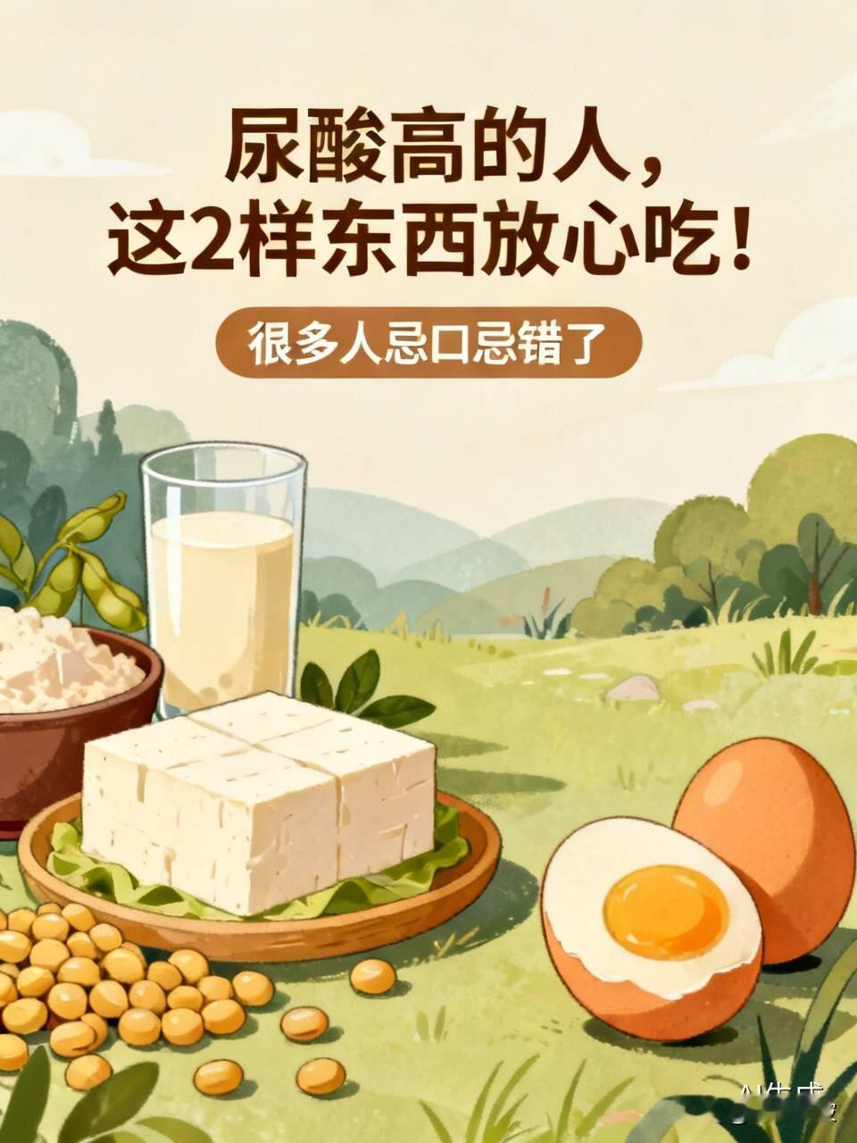 尿酸高的人，这2样东西放心吃！很多人忌口忌错了

  你以为高尿酸是吃海鲜喝啤酒