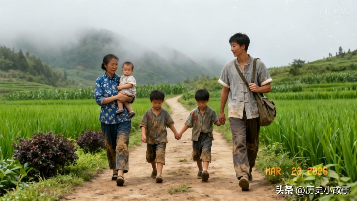 1976年，知青张连成不顾父母反对，娶了农村姑娘，10年后，带3孩子回来，谁知，
