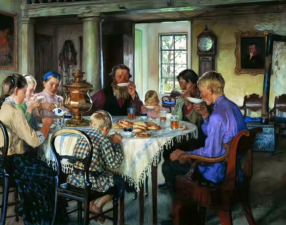 俄罗斯画家尼古拉．博格达诺夫．贝尔斯基 Nikolay Bogdanov - B