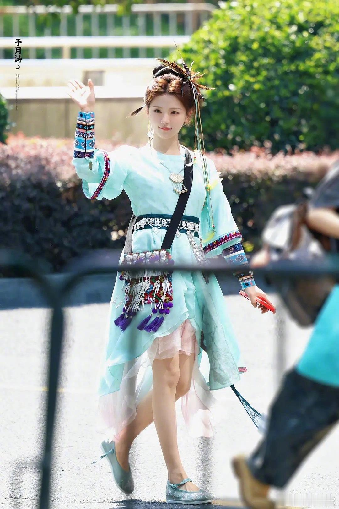 杨超越、陈都灵、孙怡、蒋龙、宋亚轩、关晓彤、陈立农王牌对王牌仙侠古装造型路透 ​