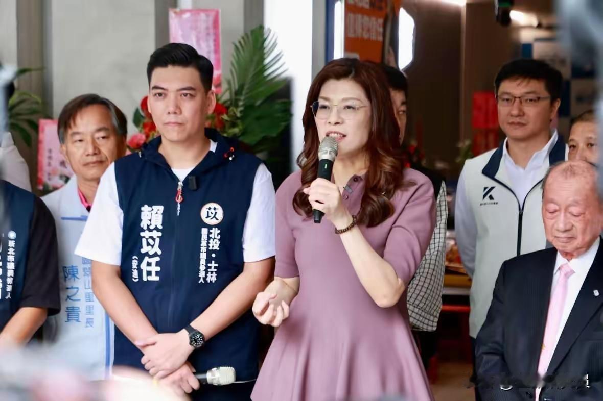 中国国民党主席郑丽文今（20）日上午出席台北市议员参选人赖苡任竞选总部成立活动。