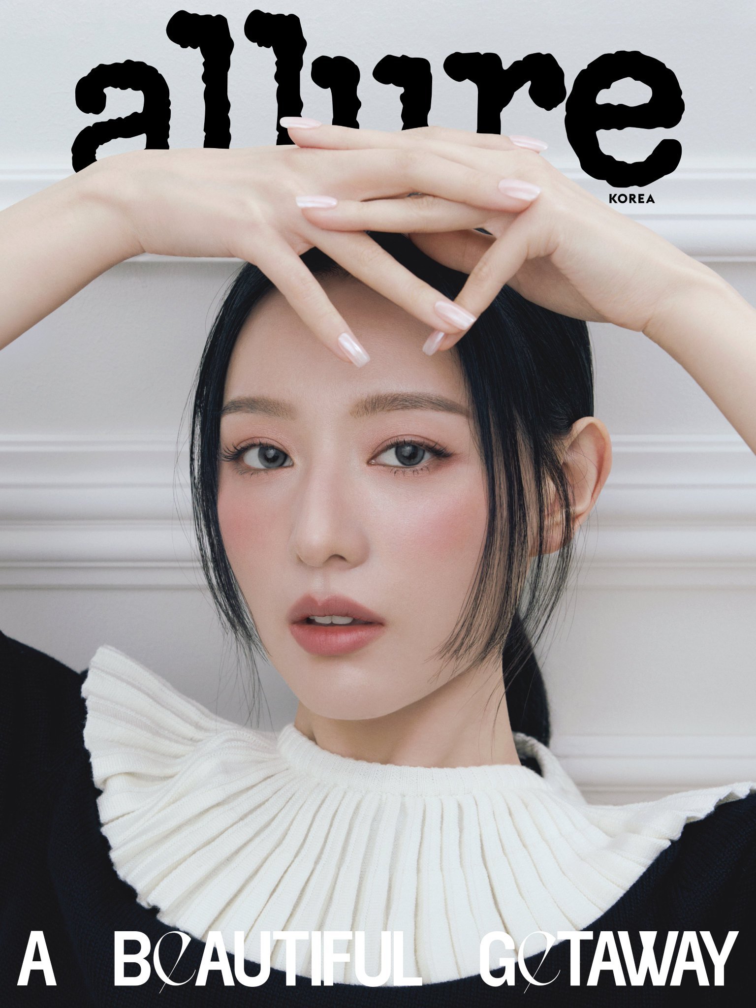 Allure Korea 7月刊 封面人物 金智媛和LV美妆的新封面合作～ 