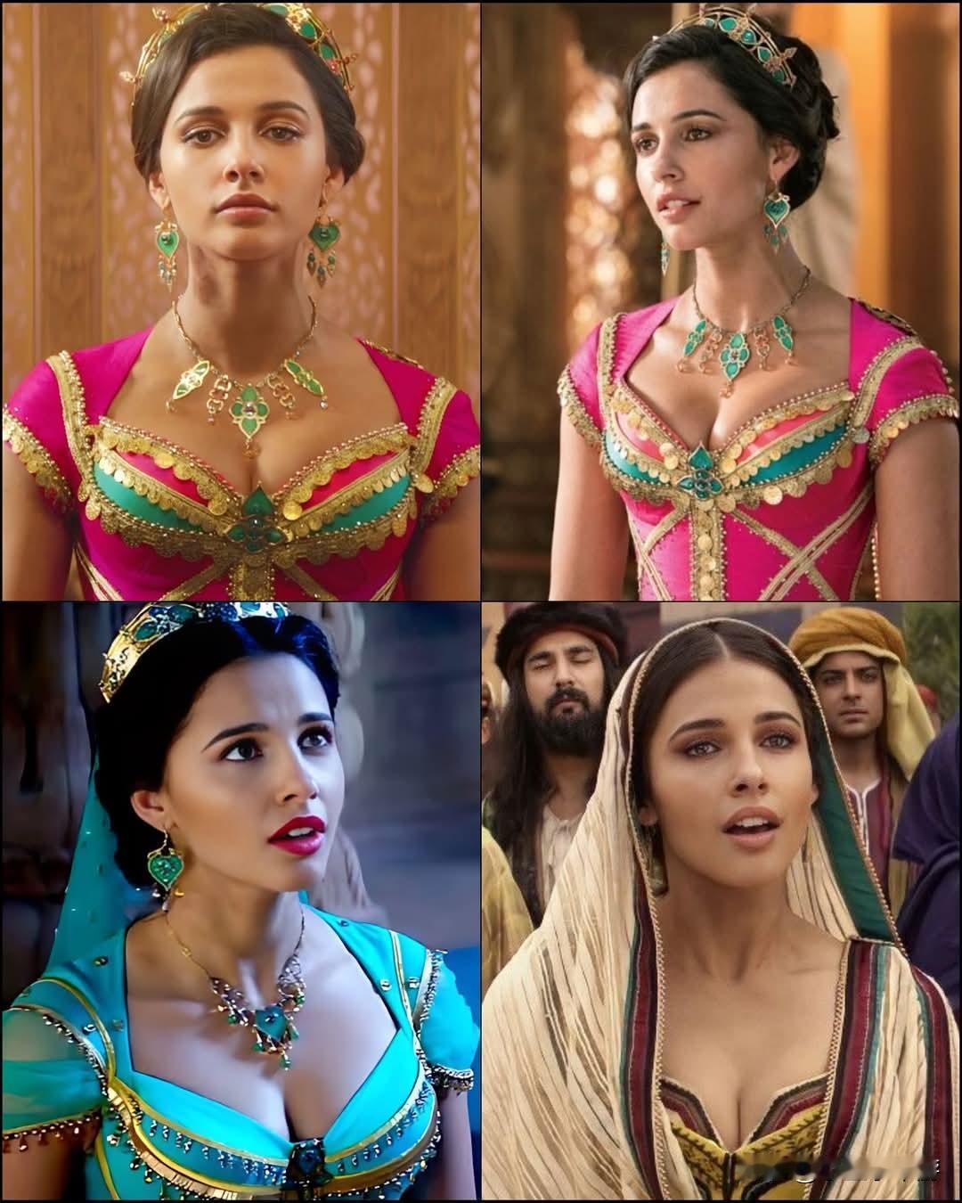 娜奥米·斯科特在《阿拉丁》（2019）中饰演茉莉公主。