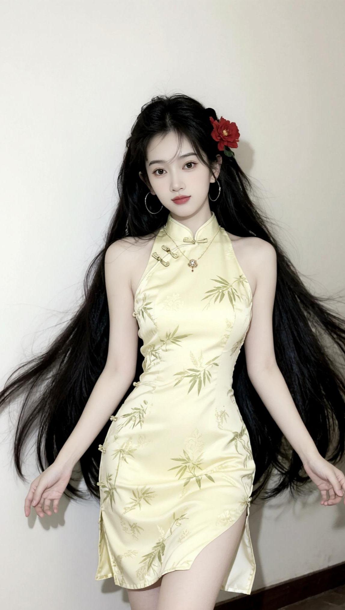 AI国风少女写真 抖音ai创作 抖音玩法合伙人计划