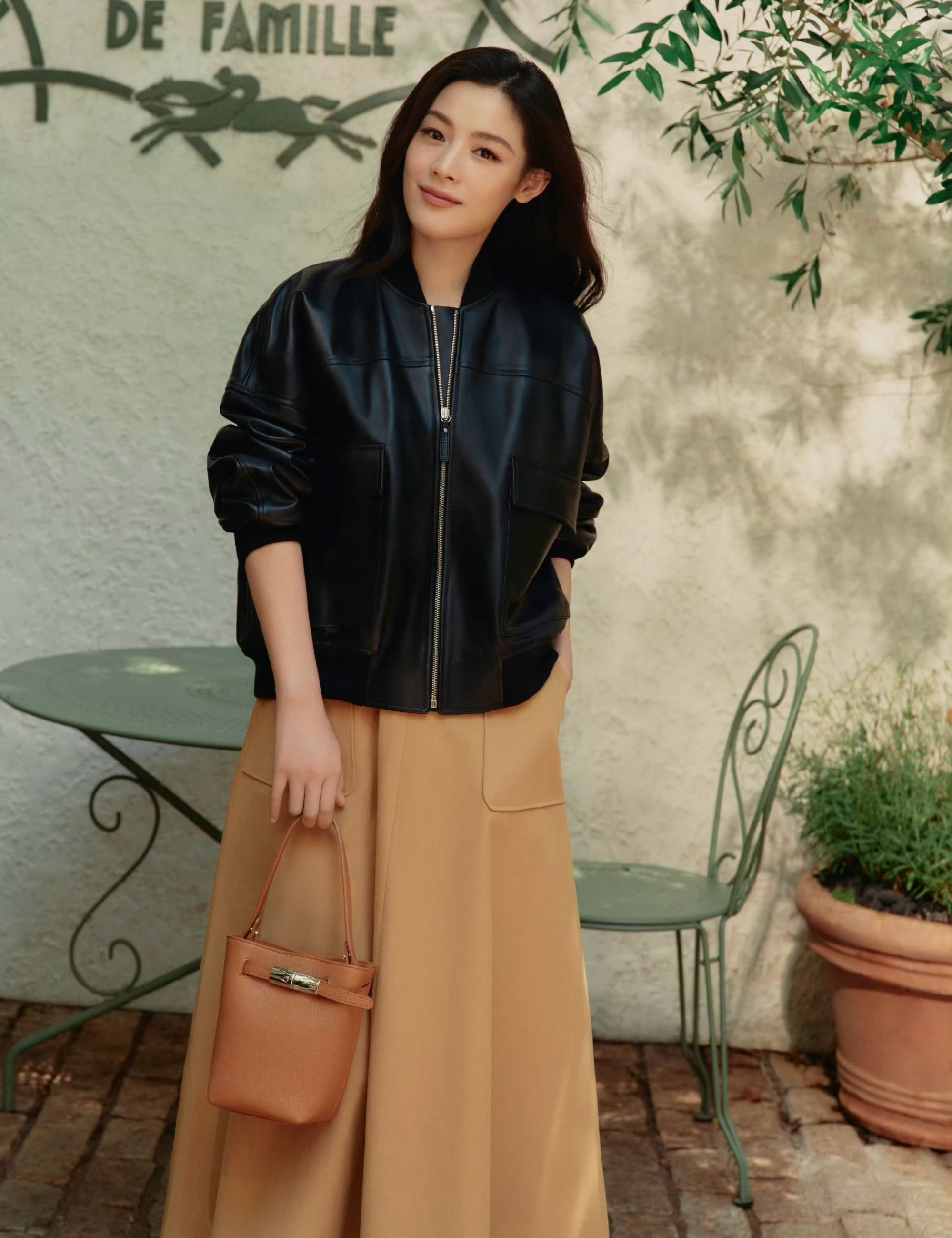 陈丽君 in Longchamp 🌿👜 官宣品牌形象大使，演绎26秋冬系列，
