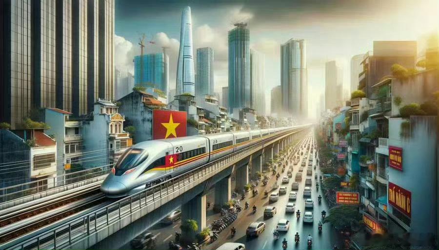 港媒报道，越南希望中越铁路轨道衔接后，中国能向越南转让高铁技术。越南既想获得先进