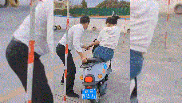 教练:老妹，学费退给你，你明天别来了行不？