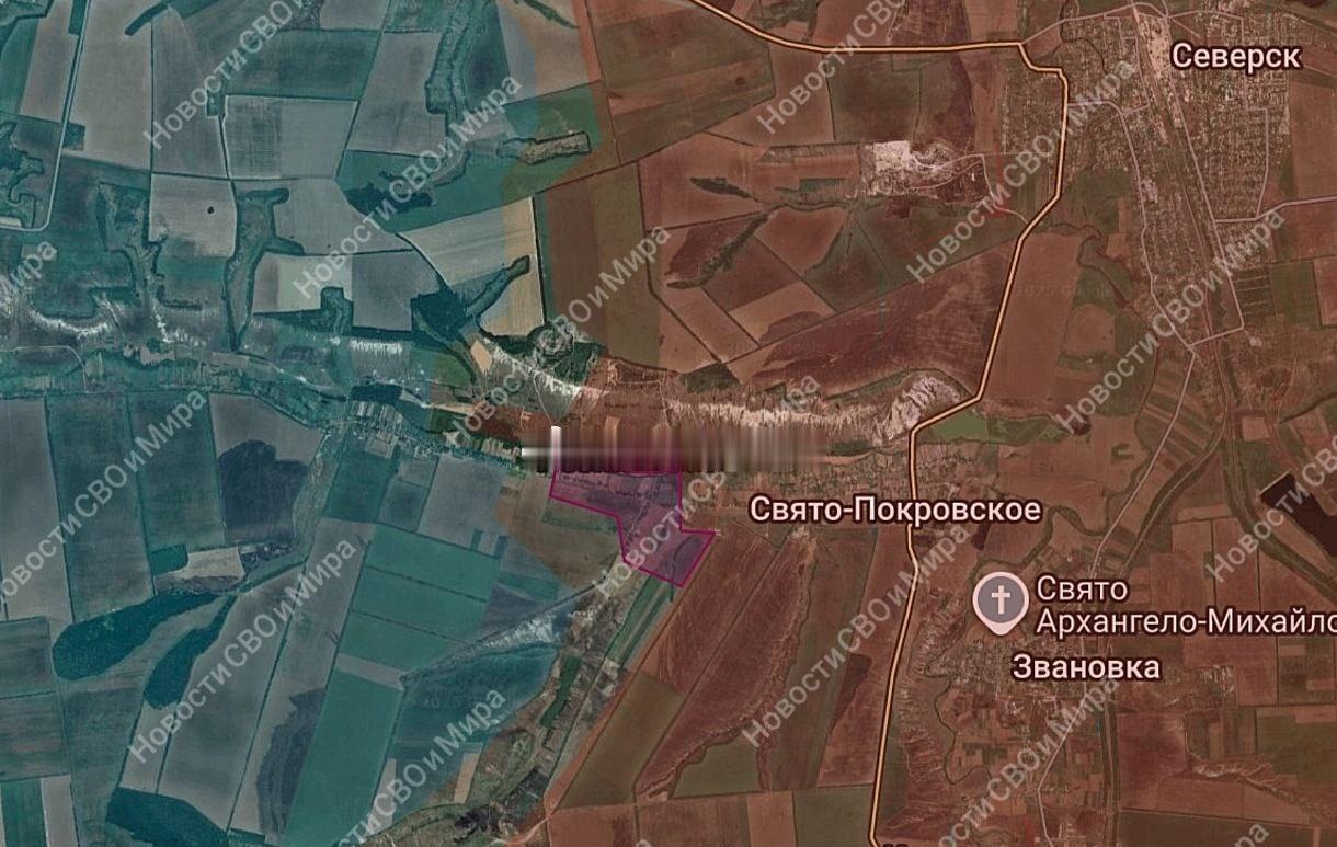 斯拉夫扬斯克方向

雷兹尼科夫卡。俄军已推进至该村庄的东部地区。

欢迎加入:北