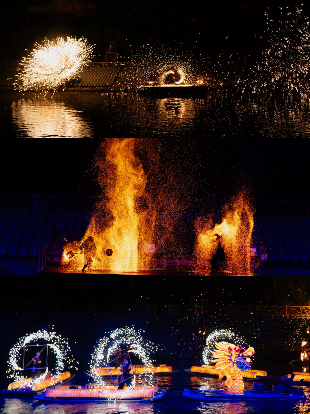 国庆限定视觉盛宴🔥宋城火舞星河原地封神