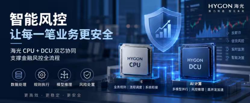 风控一上生产就变难，海光这次把CPU+DCU怎么协同讲清楚了
东博会金融馆现场看