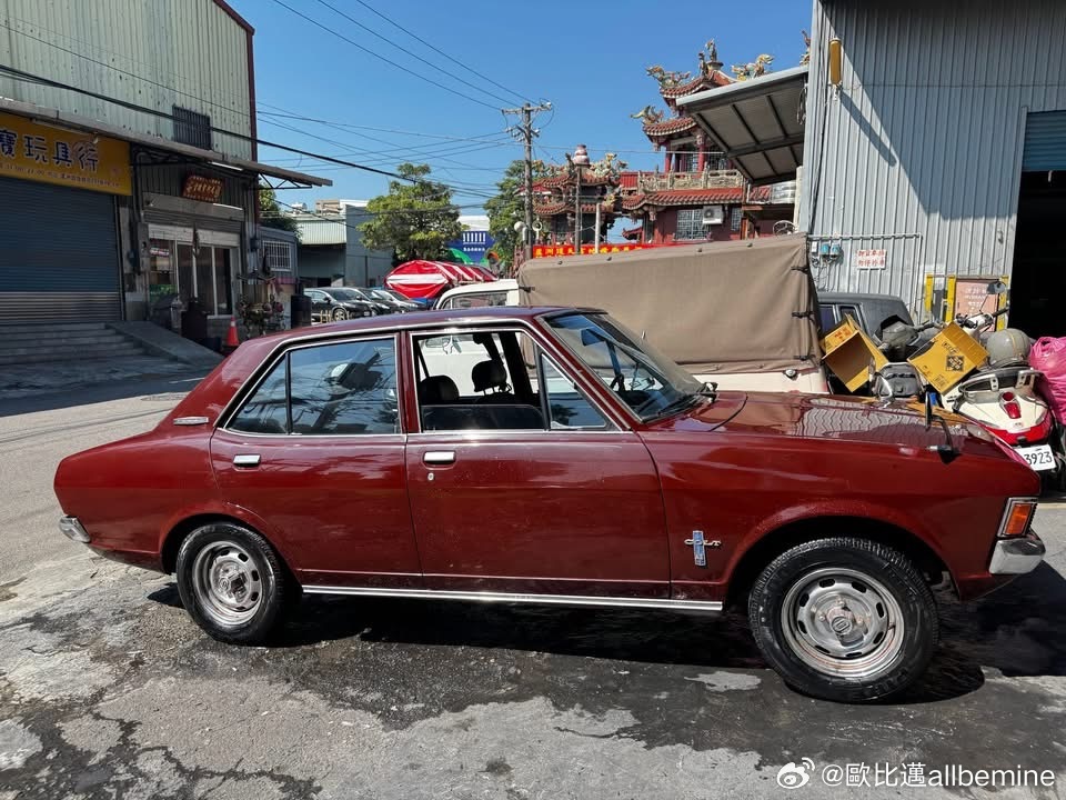 台湾老车 1971年三菱Galant MK1 