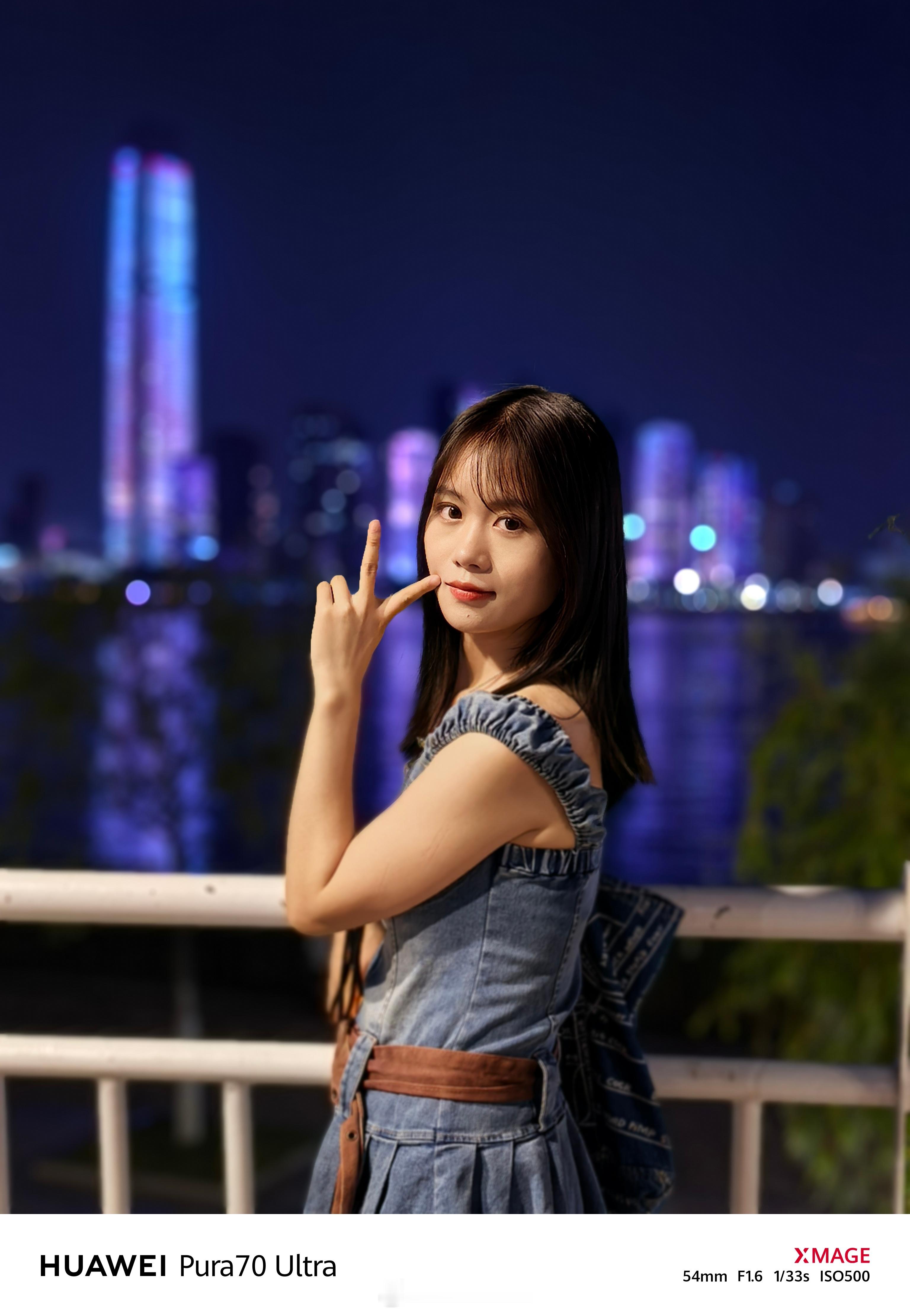 之前带华为和荣耀超大杯顺手拍了组夜景人像现在就等Pura 80系列发布加入横评了
