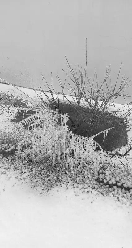 上联：一夜寒风三尺雪，
下联：半窗明月一帘霜。