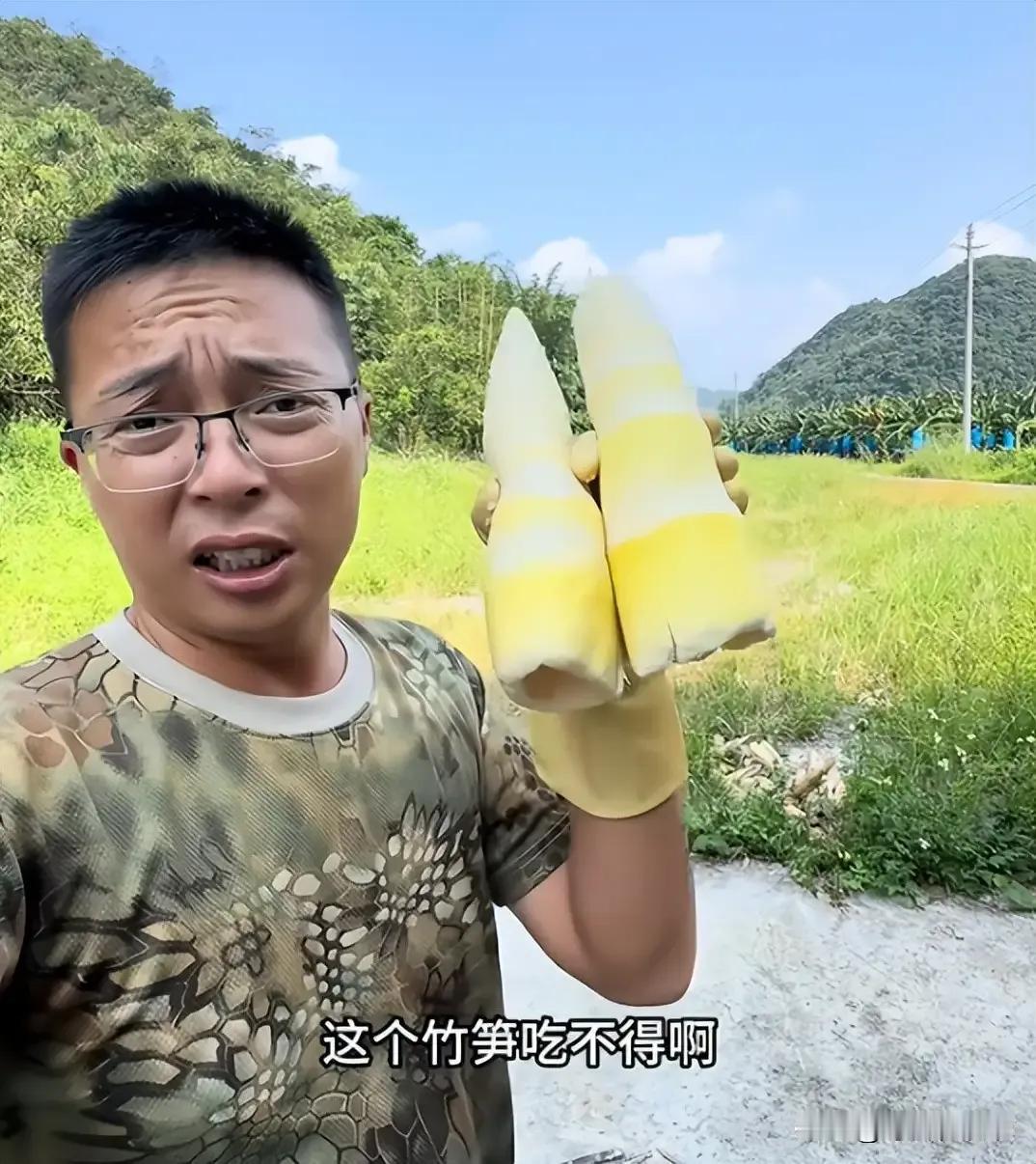 《整饬》
竹笋本无害，无良人作怪！
白洁被污染，竹高问青天！
民以食为本，餐食须