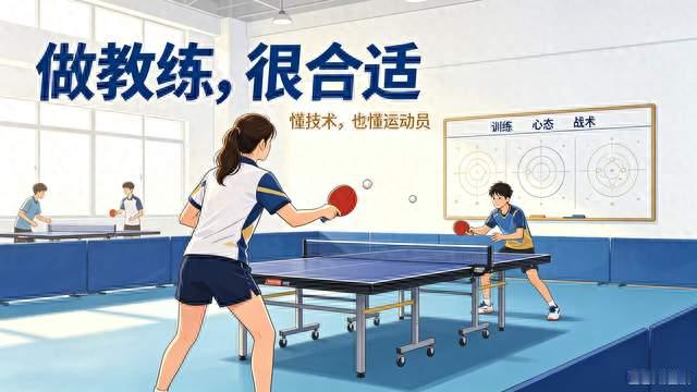 邱贻可聊孙颖莎退役出路：根本不用愁