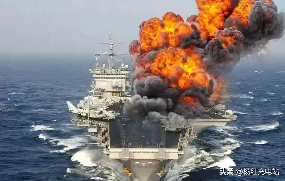 福特号红海突发火情！比导弹更致命的航母死穴，终于藏不住了
 
美军“福特”号核动