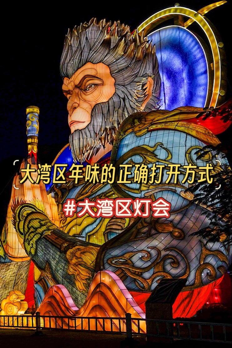 过大年咯~ 2025新年喜庆热闹的氛围感，是从大湾区灯会开始的。   ...